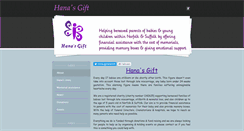 Desktop Screenshot of hanasgift.com